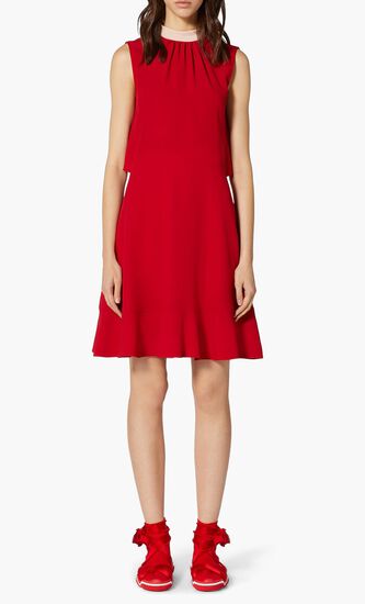 Back Ruffle Dress