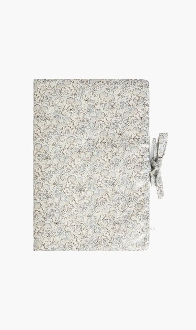 Printed cover for Ebba health record in coated cotton