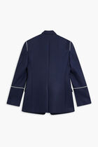 LIGHT WOOL FELT 2 BUTTONS JACKET