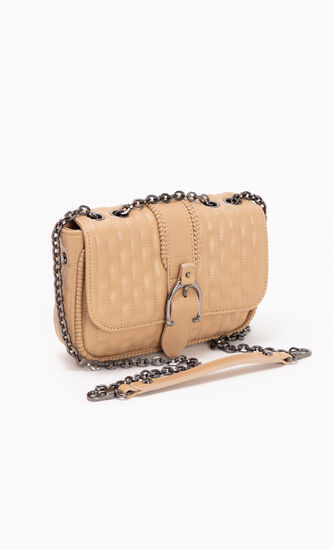 Braided Leather Shoulder Bag