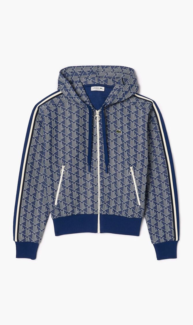 Jacquard Monogram Hoodie