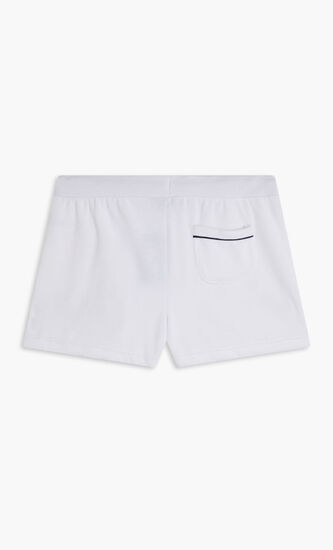 SHORT WITH CONTRAST PIPING