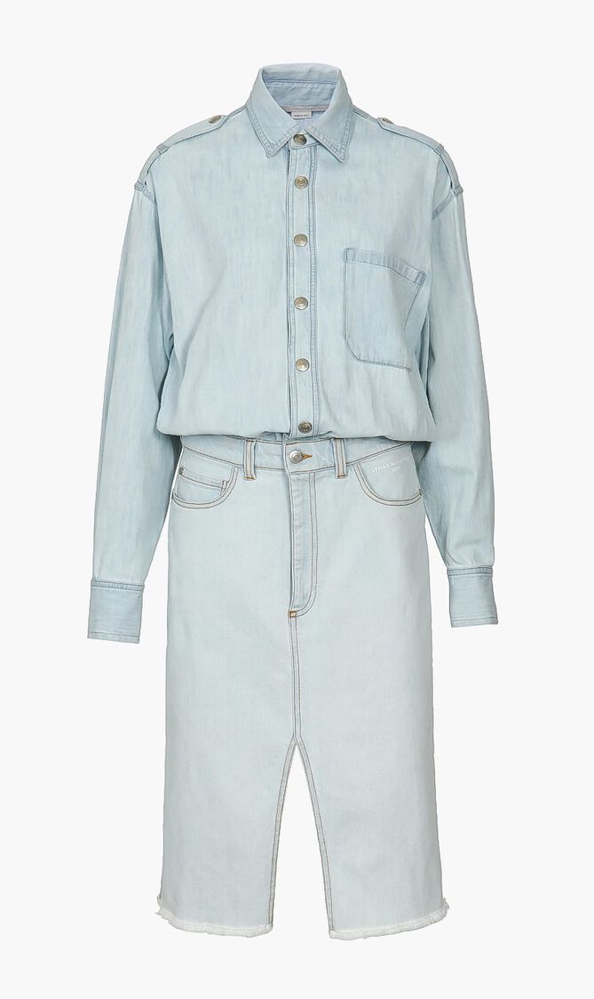 Denim Shirt Dress