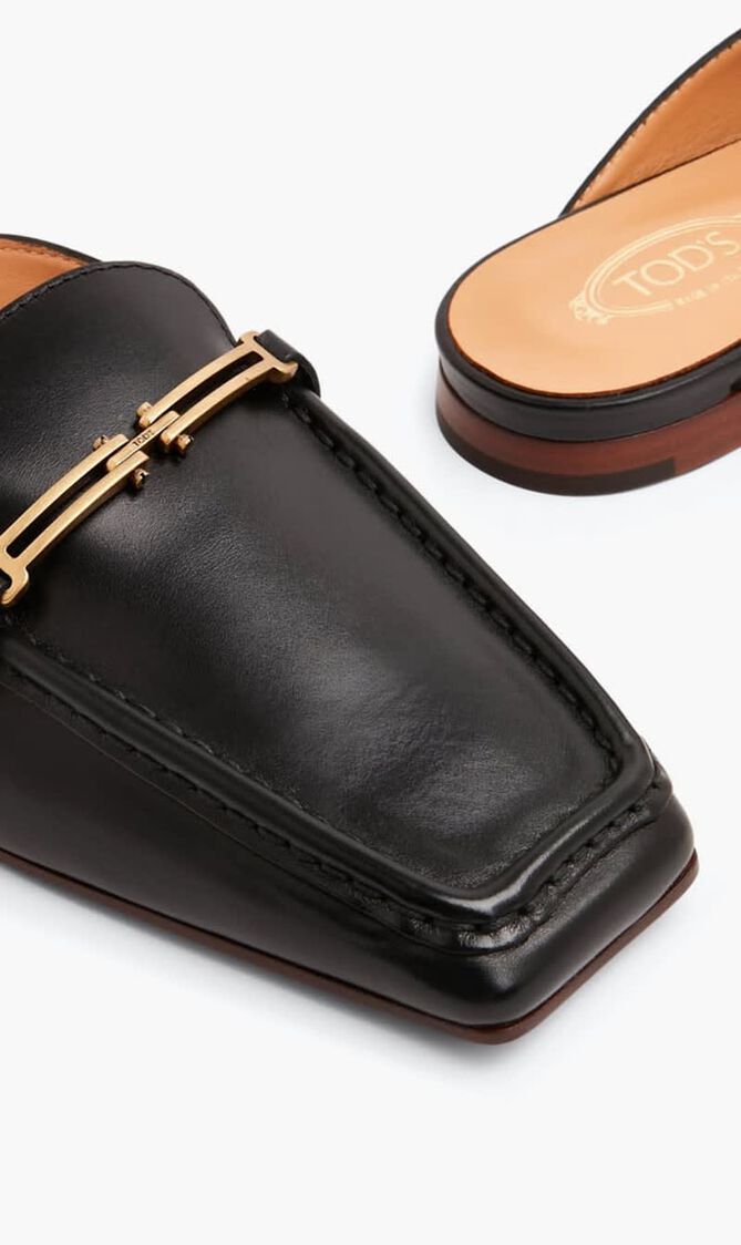 CUOIO FLAT 46K SABOT DOPPIA T SLIM