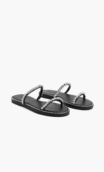 Salto Rasteiro Flat Sandals