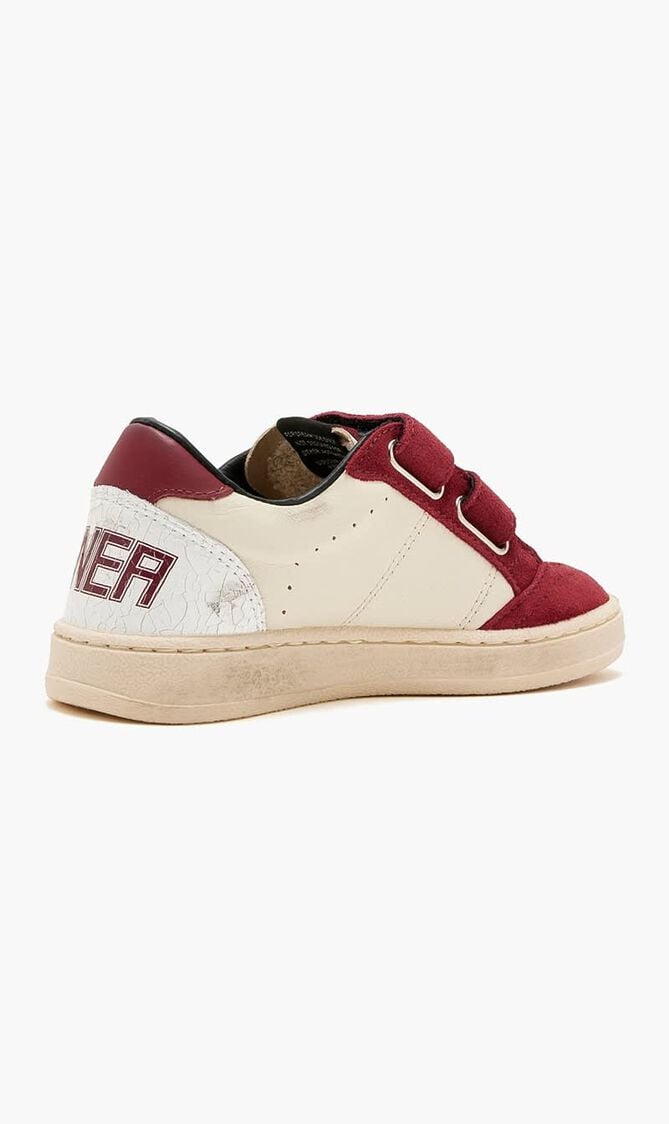 BALL STAR STRAP NAPPA UPPER VAMP AND TONGUE SUEDE TOE AND STRAP SHINY LEATHER STAR LEATHER HEEL CRAC