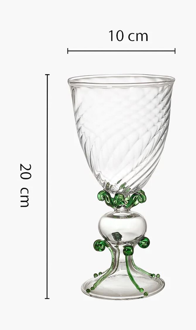 Wine Glass, Green