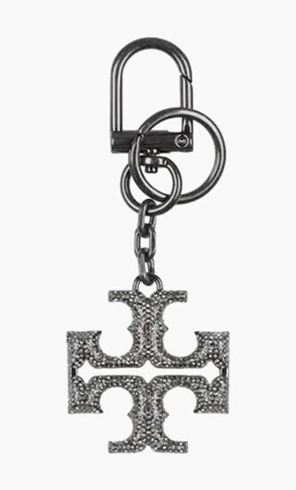 Charcoal Metal Key Ring