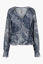 V Neck Georgette Blouse