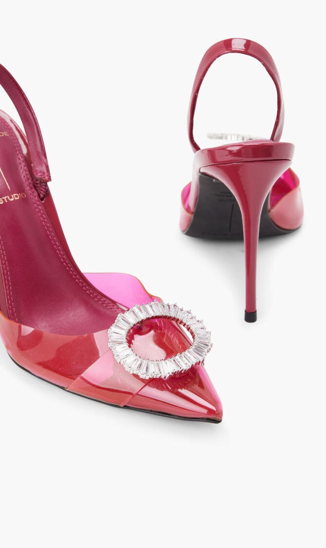 POINTY TOE HIGH HEEL SLINGBACK