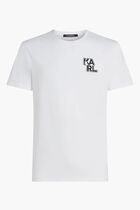 Varsity Print T Shirt
