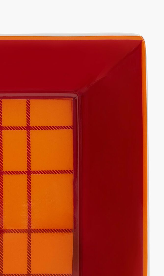 Tartan Trinket Tray Square