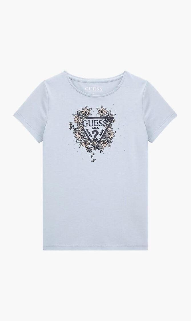 Floral Logo Tshirt