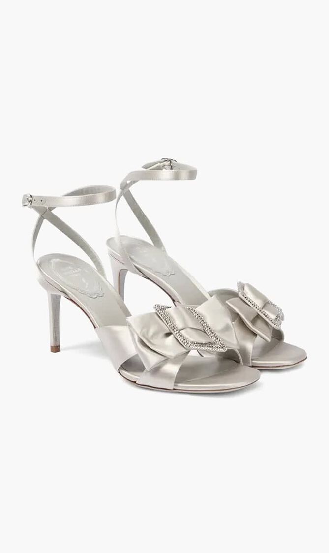 Lisa Silver Sandals