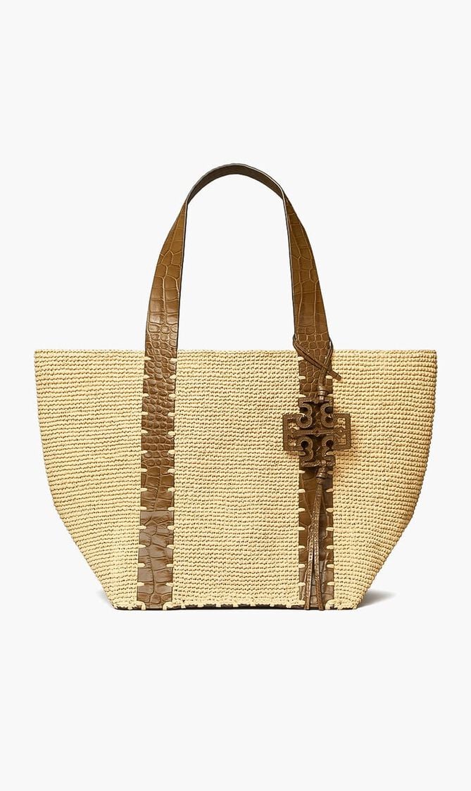 STRAW TOTE