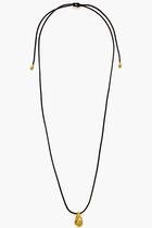 Savi Ridge Droplet Pendant Cord Necklace