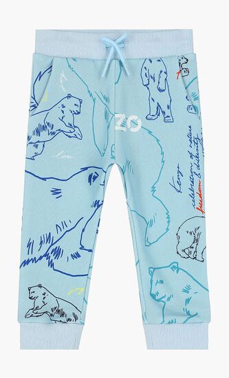 Animal Print Joggings Pants