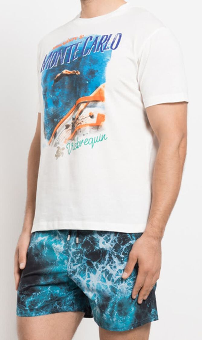 T-shirt with Monte Carlo Print