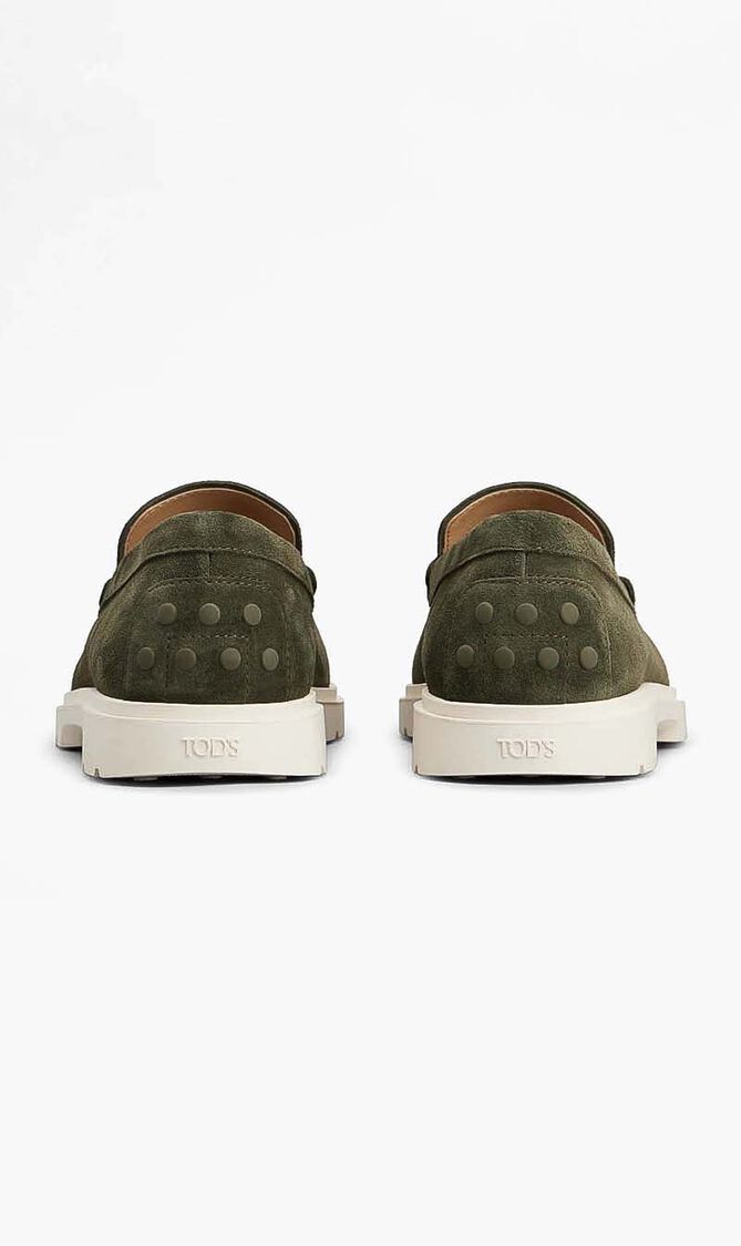 Suede Slipper Loafers