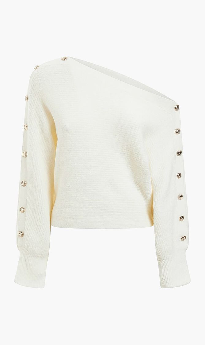 Button Closure Sweater