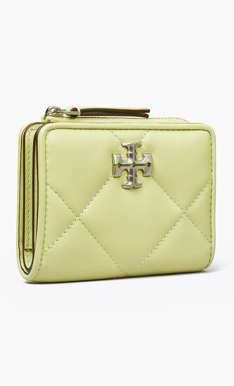 KIRA DIAMOND QUILT BI-FOLD WALLET