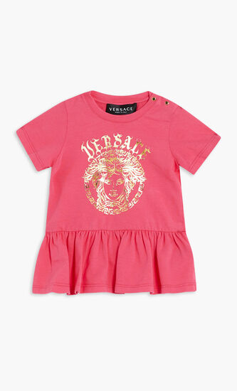 DRESS JERSEY + MEDUSA LOGO PRINT
