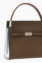 Lee Radziwill Pebbled Small Double Bag
