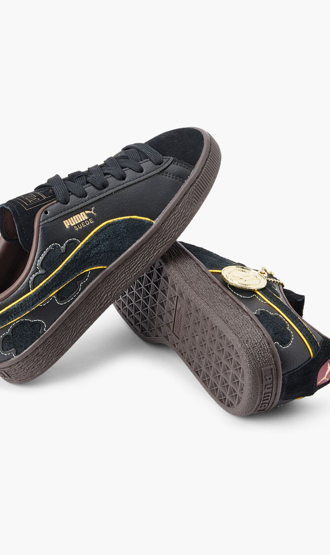 Buy PUMA SUEDE ONE PIECE JR PUMA BLACK-PUMA BLA for AED