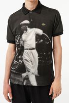 SHORT SLEEVED RIBBED COLLAR SHIRT