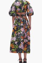 MIMOSA CUT OUT MIDI DRESS
