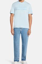 T-SHIRT COMPACT COTTON JERSEY FABRIC + NEVER FORGET VERSACE PRINT