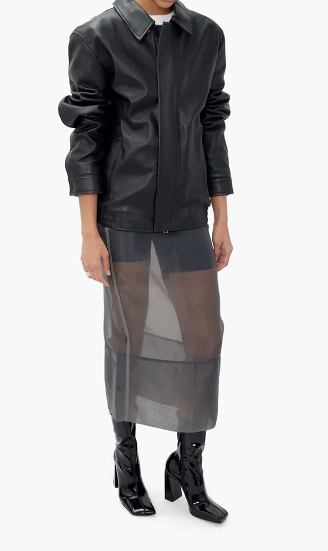 AMINA MUADDI Marine stretch booties
