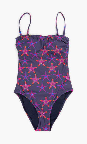 One-piece Starfish Dance Bustier Swimsuit