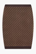 All Over Logo Print Skirt