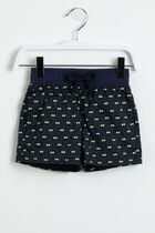 All Over Crab Print Swim Trunks