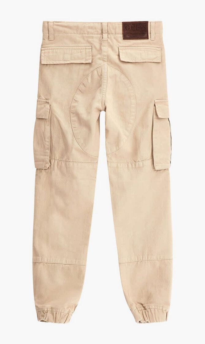 GABARDINE CARGO PANTS