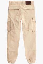 GABARDINE CARGO PANTS