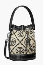 T Monogram Boucle Mini Bucket Bag
