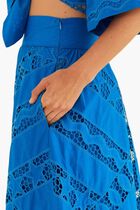 Striped Richelieu Midi Skirt Striped Richelieu Midi Skirt