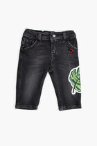 Leaf Patch Jeans