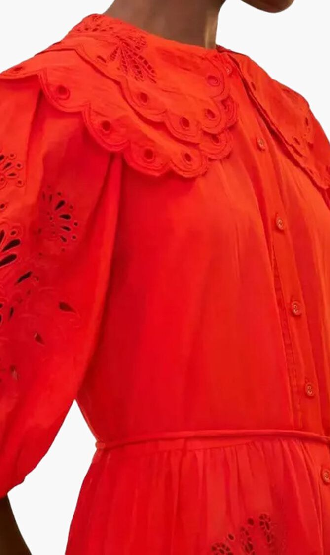 Humming Bird Richelieu Maxi Dress