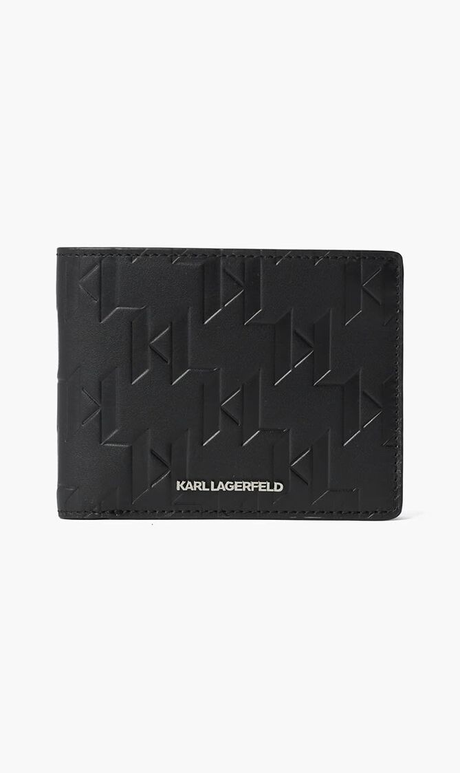 K/Loom Leather Bi-fold Wallet