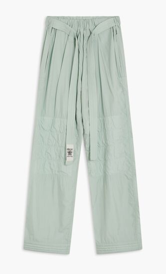 TROUSERS SOFT COTTON MIX VOILE