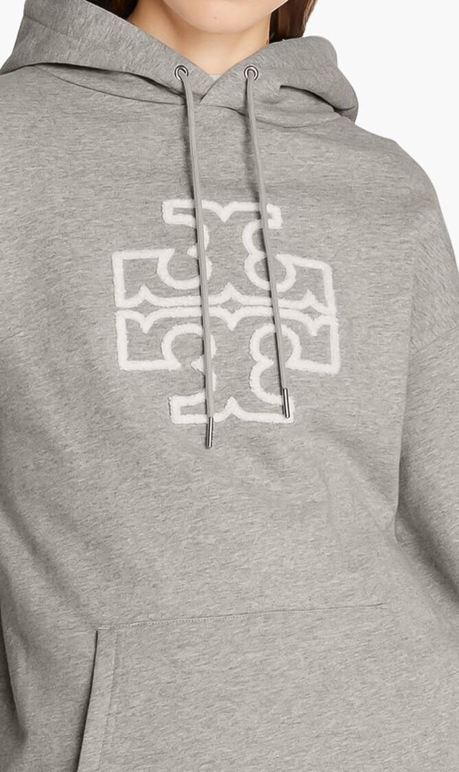 TORY SPORT FRENCH TERRY LOGO HOODIE