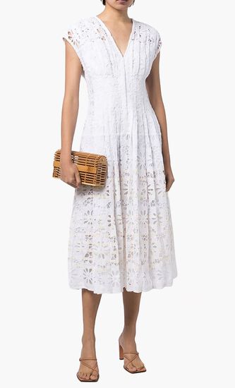 Eyelet Claire Dress