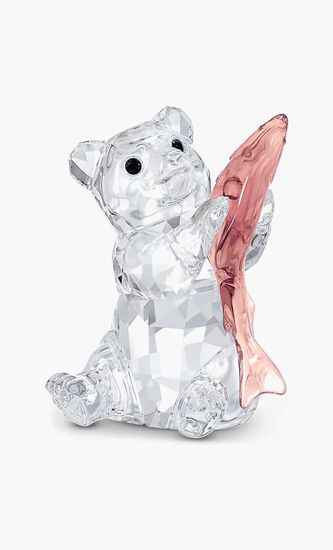 Bear With Fish Sculpture