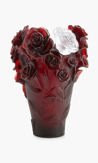 Rose Passion Vase Medium Red Limited Edition