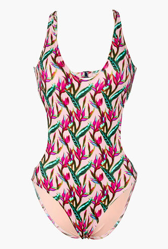 Fidji Mini Paradise 3D Bustier One-piece Swimsuit