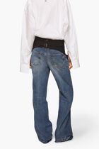 Tuxedo-Inspired Denim Jeans