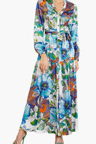 Marciano Silk Long Dress